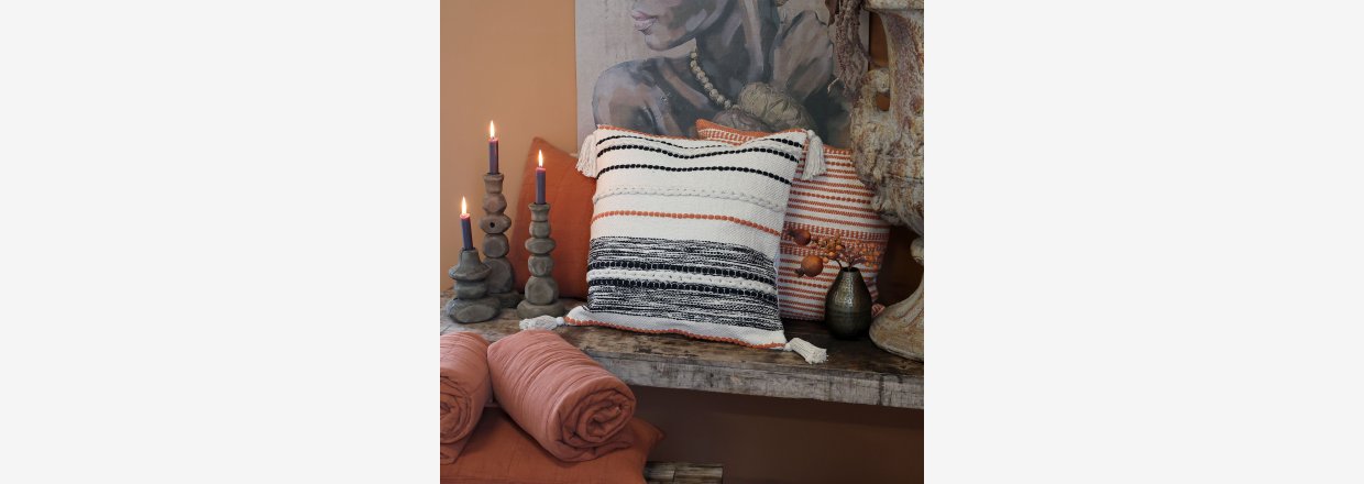 Chic Antique Aix puder, plaider og madrasser i flotte mnstre 