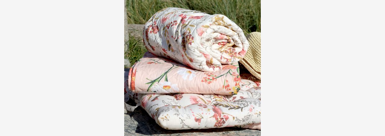 Chic Antique quilt tpper og vattpper i flere varianter