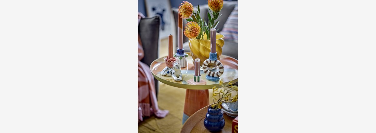 Indret med Bloomingville lysestager  Skab hygge med stil