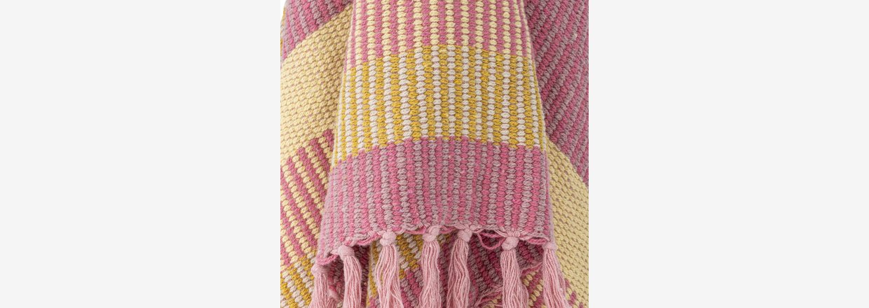 Bloomingville plaider af genanvendt bomuld  bredygtig hygge til dit hjem