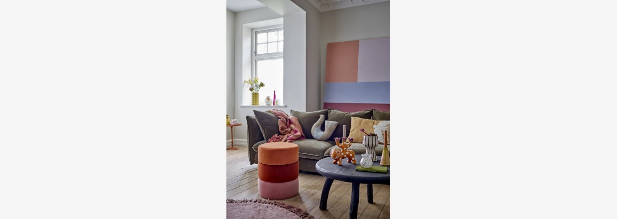 Bloomingville Puder til Sofaen: Sdan Mix & Matcher du Farver, Mnstre og Teksturer