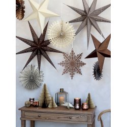 Chic Antique - Fyrfadsstage glas H6,5 7 CM.