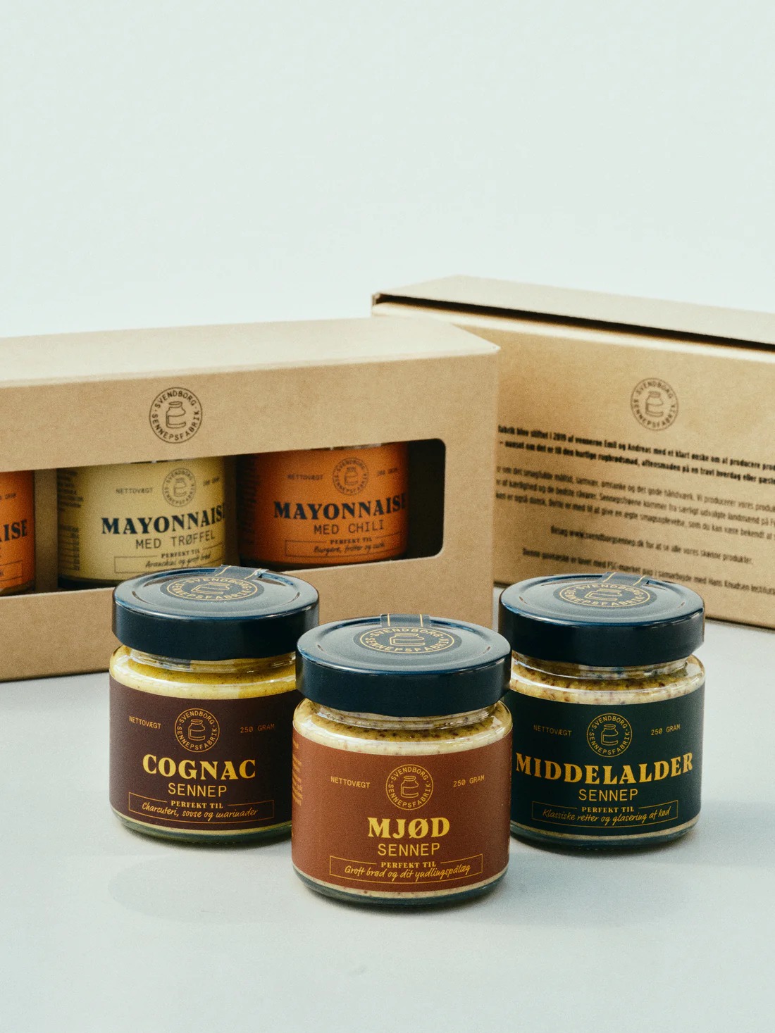 Svendborg Sennepsfabriks Gaveæsker