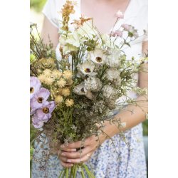 Ib Laursen - Blomst gr/grnne nuancer L: 50 cm.