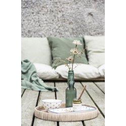 Ib Laursen - Blomst gr/grnne nuancer L: 50 cm.