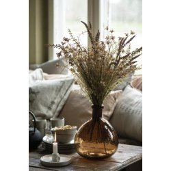 Ib Laursen Blomst brunlige nuancer L50cm.