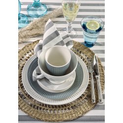 GreenGate Everyday Alice middagstallerken hvid