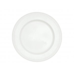 GreenGate Everyday Alice middagstallerken hvid