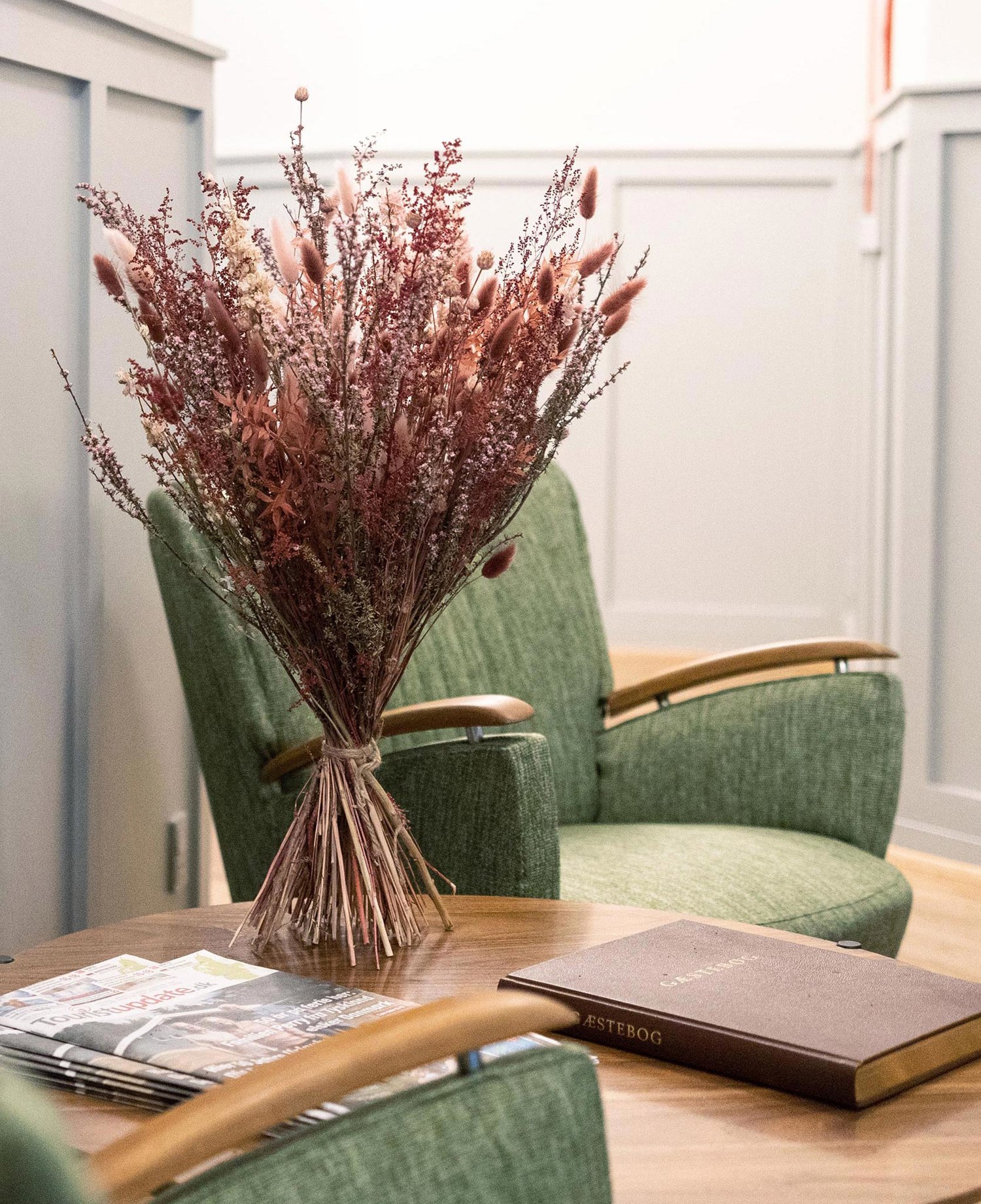 Tørrede blomster & kranse