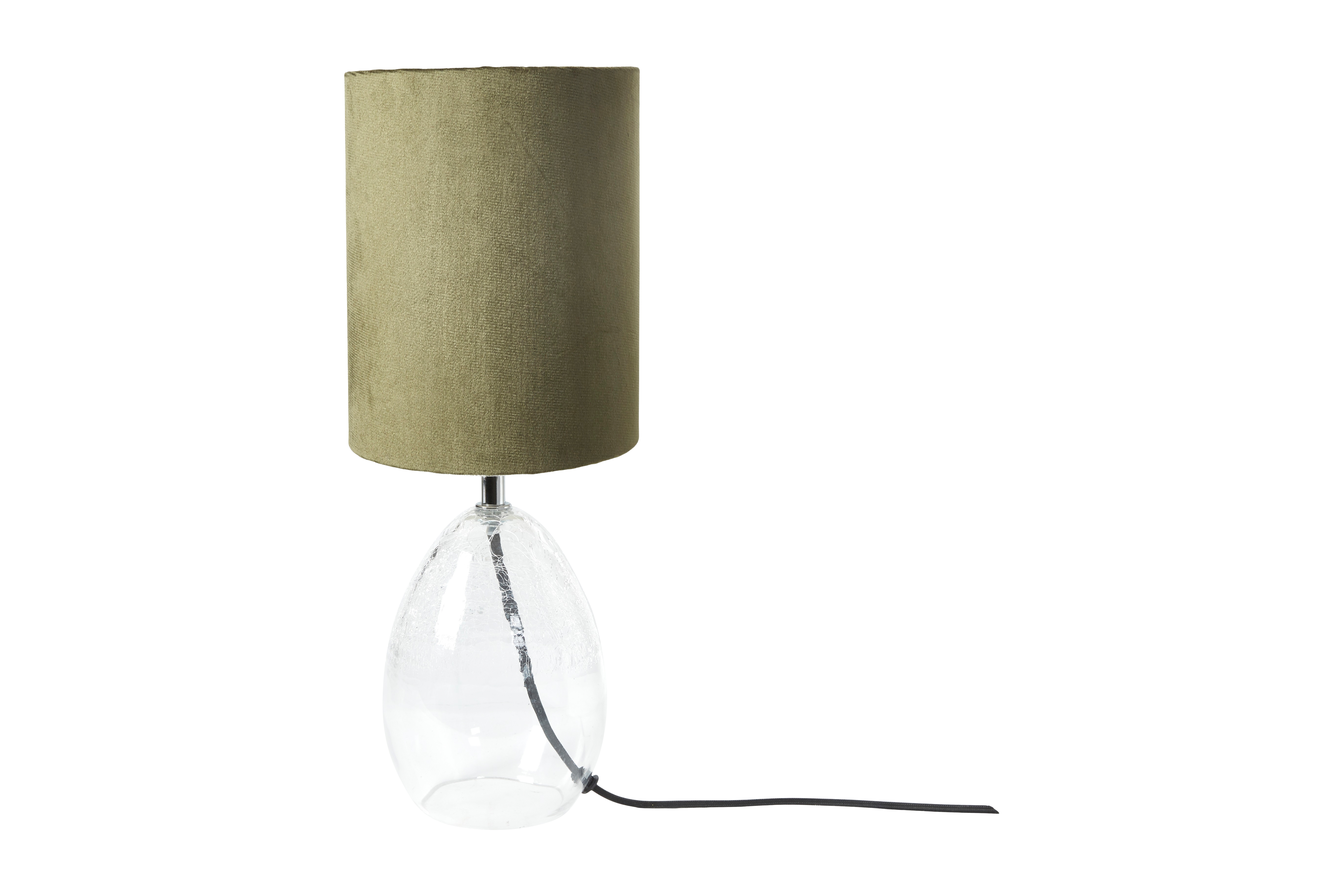 Gendanne Tether termometer Speedtsberg bordlampe i glas inkl. grøn skærm D: 15,5 H: 39 cm. -  Speedtsberg Lamper - My Cozy House