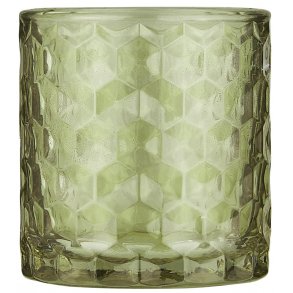 Ib Laursen | Fyrfadsstage glas i grn