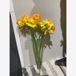 P�skelilje Bundt m. 3 stk. Gul H:41cm.