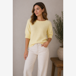 Marta Du Chateau - MdcCostanza Strik Gul Onsize