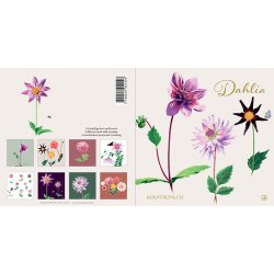 Koustrup&Co. - Kvadrat Kortmappe Dahlia 8 Kort