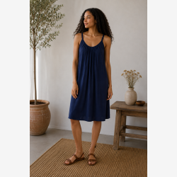 Marta Du Chateau - MdcNat Kjole Navy