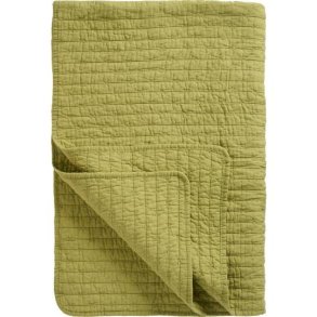 Ib  Laursen - Quilt herbal green m/korssting 130x180cm.