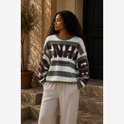 Marta Du Chateau - MdcNerina Sweatshirt Milit�r/moro
