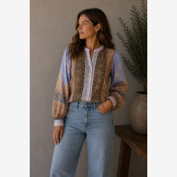 Marta Du Chateau - MdcAnnette Skjorte Jeans