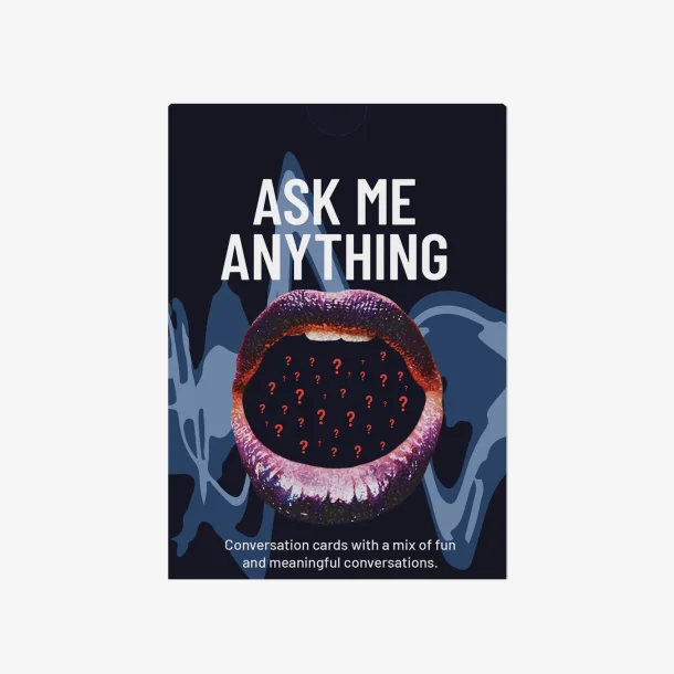 SNAK - ASK ME ANYTHING - Conversation cards with a mix of fun and meaningful conversations