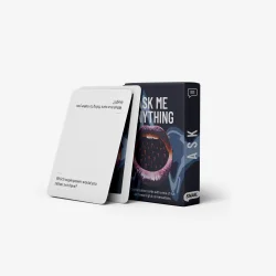 SNAK - ASK ME ANYTHING - Conversation cards with a mix of fun and meaningful conversations