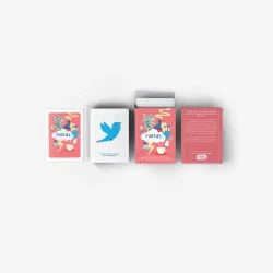 SNAK selskabsspil - FORTL - Illustrerede samtalekort der stter ord p de sm og store sprgsml.