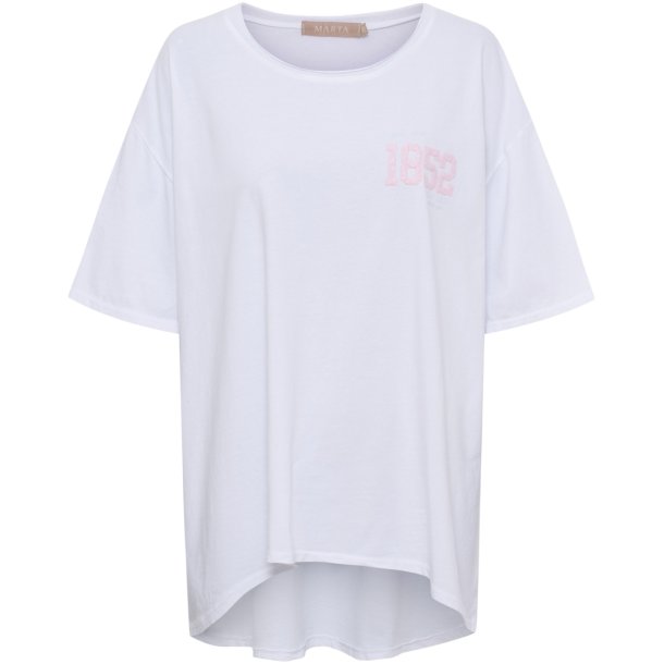 Marta Du Chateau - MdcRaniella T-Shirt "1852" Hvid Onesize