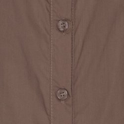 Marta Du Chateau - MdcJoelle Skjorte m. rynkedetaljer Brun Onesize