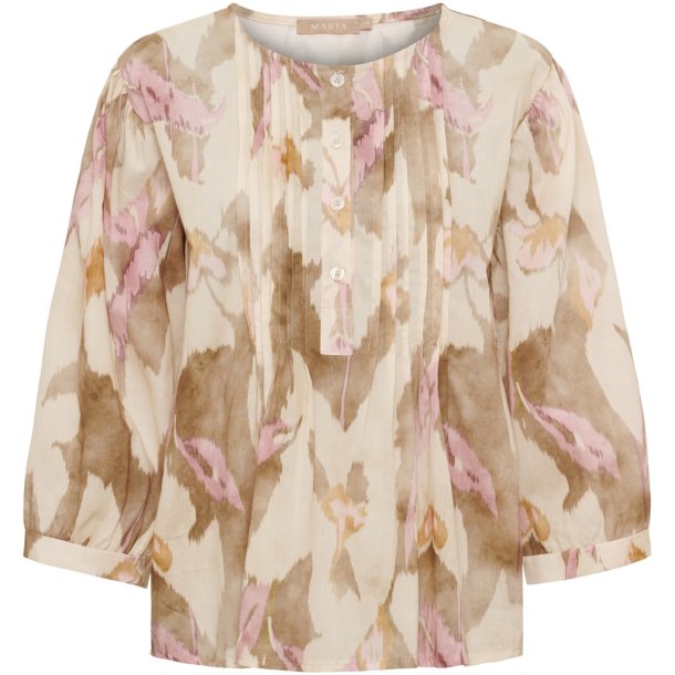 Marta Du Chateau - MdcCosmos Bluse Beige