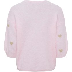 Marta Du Chateau - MdcParisa Strikcardigan m. hjerter Rose