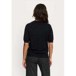 Soft Rebels - SRMarla Strik m. rund hals Sort 