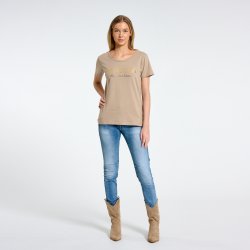 Marta Du Chateau - MdcJeanette T-Shirt Sand