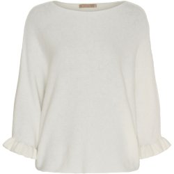 Marta Du Chateau - MdcHyldeblomst Strik Hvid Onesize