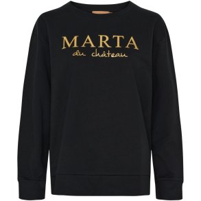Marta Du Chateau - MdcAnnemette Sweatshirt Sort