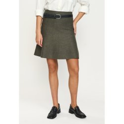 Soft Rebels - SRHenrietta Kort Nederdel Canteen Melange 