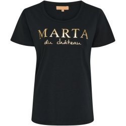 Marta Du Chateau - MdcJeanette T-Shirt Sort
