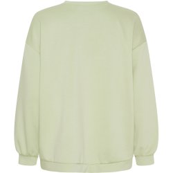 Marta Du Chateau - MdcHibiscus Sweatshirt Gr�n/Offwhite