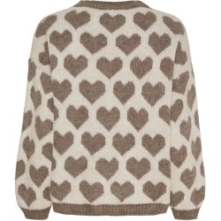 Marta Du Chateau - MdcCara Strik Brun/Beige