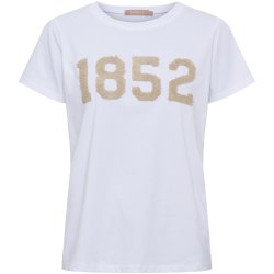 Marta Du Chateau - MdcAlvera T-Shirt "1852" Hvid/Beige 