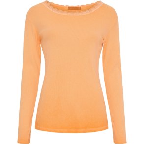 Marta Du Chateau - MdcBelinda Lang�rmet T-Shirt Orange