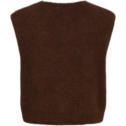 Marta Du Chateau - MdcMarlene Vest M�rkebrun Onesize