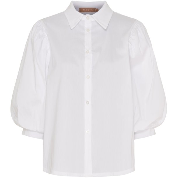 Marta Du Chateau - MdcAivory Bluse Hvid