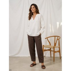 Marta Du Chateau - MdcSevina Bluse R�hvid
