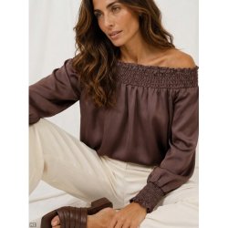 Marta Du Chateau - MdcVerona Bluse Brun Onesize