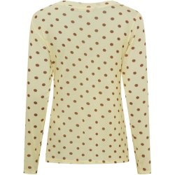 Marta Du Chateau - MdcElissa Top m. prikker Gul Flere strs.