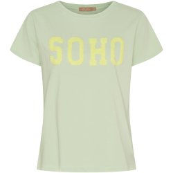 Marta Du Chateau - MdcHerdis T-Shirt "SOHO" Mint/Gul 