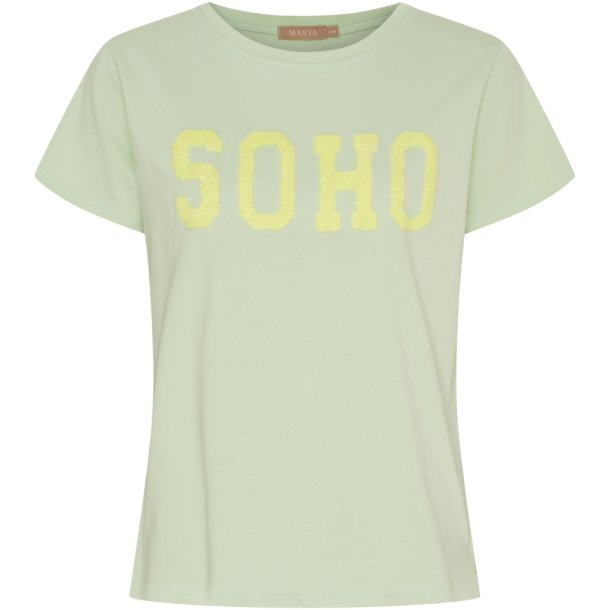 Marta Du Chateau - MdcHerdis T-Shirt "SOHO" Mint/Gul 