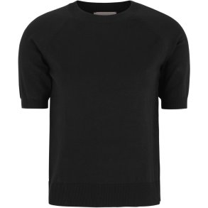 Soft Rebels - SRMarla Strik m. rund hals Sort 