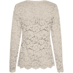 Marta Du Chateau - MdcMilley Lang�rmet Tr�je m. blonde Beige Flere strs. 97% polyester 3% elastan