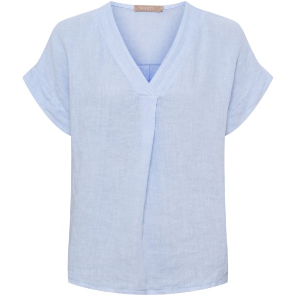 Marta Du Chateau - MdcBellissima Bluse Lysebl�