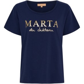 Marta Du Chateau - MdcJeanette T-Shirt Navy
